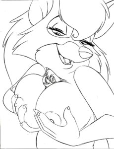 Rating: Explicit Score: 0 Tags: ambiguous_gender anthro bedroom_eyes between_breasts black_and_white breasts canid canine duo e621 extreme_size_difference eyelashes eyes_closed female fox fur hair holding_breast kittfoxx larger_female mammal micro monochrome mouse murid murine narrowed_eyes nipples nude open_mouth robin_(silkysworld) rodent seductive simple_background size_difference white_background User: bunchy7s