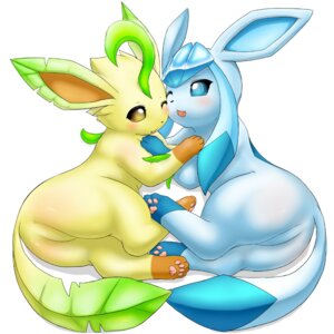 Rating: Safe Score: 0 Tags: 1:1 ambiguous_gender blue_sclera blush brown_sclera canid canine cute_fangs duo e621 eeveelution fangs feral fuddy generation_4_pokemon glaceon leafeon lying mammal nintendo on_side one_eye_closed open_mouth pawpads pokemon pokemon_(species) simple_background smile teeth User: bunchy7s