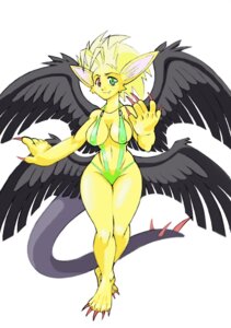 Rating: Safe Score: 0 Tags: 4_wings 5_fingers 5_toes anthro anthrofied big_breasts big_hands biped black_wings blonde_eyebrows blonde_hair breasts claws clothed clothing colored-in colored-in_version curvy_figure cute_fangs e621 eeveelution eyebrows fan_character fangs feathered_wings feathers feet female ffuffle finger_claws fingers front_view fur generation_1_pokemon green_clothing green_eyes green_sling_bikini green_swimwear grey_tail hair heterochromia huge_hands jolteon jolty looking_at_viewer mammal multi_wing navel nintendo nipple_outline one-piece_swimsuit pink_claws pink_spikes pokemon pokemon_(species) pokemorph red_eyes shaded shaded_version simple_background skimpy sling_bikini small_waist snaggle_tooth solo spiked_tail spikes spikes_(anatomy) swimwear tail teeth thick_thighs tight_clothing toe_claws toes white_background wide_hipped_female wide_hips wings yellow_body yellow_breasts yellow_ears yellow_feet yellow_fur User: bunchy7s