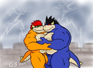 Rating: Explicit Score: 0 Tags: 2_horns anthro barazoku belly biceps big_muscles bowser bowser's_inside_story dark_bowser duo e621 fangs genitals glaciersnow grin half-erect horn koopa male male/male mario_and_luigi_(series) mario_bros musclegut muscular muscular_anthro muscular_male nintendo nipples nude overweight pecs penis red_eyes scalie selfcest slightly_chubby smile spikes square_crossover standing tail teeth User: bunchy7s
