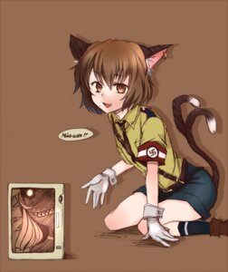Rating: Safe Score: 0 Tags: 2011 5_fingers ambiguous_gender brown_eyes brown_hair chen_(touhou) clothing digital_media_(artwork) domestic_cat e621 ear_piercing felid feline felis fingers forked_tail full-length_portrait gloves hair handwear hellsing humanoid light_body light_skin looking_at_viewer mammal military nazi noyura photo piercing portrait schrodinger_(hellsing) solo swastika tail touhou uniform unusual_anatomy unusual_tail white_clothing white_gloves white_handwear User: bunchy7s