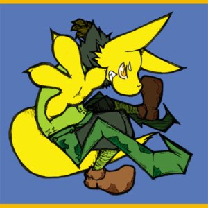 Rating: Safe Score: 0 Tags: 1:1 4_fingers anthro biped bottomwear brown_clothing brown_footwear brown_shoes canid canine claws clothed clothing e621 fingers footwear fox fully_clothed fur green_bottomwear green_clothing green_shirt green_shorts green_topwear letterbox low_res male mammal orange_eyes pupils raised_leg roboraba sash scarf shirt shoes shorts side_view simple_background slit_pupils smile solo tail toony topwear yellow_body yellow_eyes yellow_fur User: bunchy7s