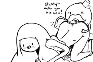 Rating: Explicit Score: 0 Tags: 1boy 1girls adventure_time age_difference all_fours alternate_ass_size blunt_bangs blush bottom_heavy bulldog_position candy_girl cheeseblade completely_nude english_text female interspecies interspecies_sex lineart male mustache nude nude_female older_male_and_younger_female princess_bubblegum rule34 simple_background spanking_ass starchy_(adventure_time) tagme truth white_background User: bunchy7s
