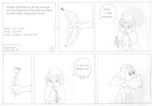 Rating: Explicit Score: 0 Tags: 2001 animaniacs anthro anthro_only chip_'n_dale_rescue_rangers comic disney female gadget_hackwrench monochrome mouse pinky rodent rule34 User: bunchy7s