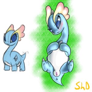 Rating: Explicit Score: 0 Tags: 1:1 absurd_res all_fours amaura anus blue_body blue_eyes blue_skin butt dinosaur e621 eyelashes feet female feral fossil_pokemon generation_6_pokemon genitals green_background happy hi_res looking_at_viewer looking_down lying nintendo nude on_back pink_body pink_skin pokemon pokemon_(species) prehistoric_species presenting presenting_hindquarters presenting_vulva raised_leg reptile saurischian sauropod sauropodomorph scalie shdingo simple_background smile solo spread_legs spreading vulva white_background white_body white_skin User: bunchy7s