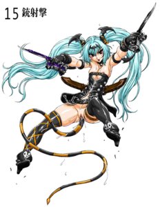 Rating: Explicit Score: 0 Tags: alice_(queen's_gate) blue_hair bottomless breasts dual_wielding female gangsta_hold gloves gun long_hair nipple_slip nipples pussy queen's_blade queen's_gate red_eyes rule34 tail thighhighs tied_hair twintails uncensored waku-jinpei weapon wings User: bunchy7s