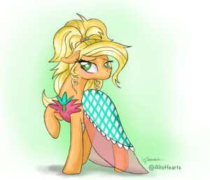 Rating: Safe Score: 0 Tags: altohearts apple_jewel_(mlp) applejack_(mlp) blonde_hair blush clothed clothing drag_(fashion) drag_queen dress e621 earth_pony equid equine eyebrows eyelashes female feral freckles friendship_is_magic fur gem green_eyes hair hasbro hi_res hooves horse jewelry long_hair looking_at_viewer mammal my_little_pony orange_body orange_fur pony simple_background solo standing User: bunchy7s