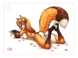 Rating: Explicit Score: 0 Tags: 2013 anthro arms_bent bent_legs biped breasts butt calves_up canid canine e621 female fox genitals kacey looking_at_viewer lying mammal nipples nude on_front pinup plantigrade pose raised_calf simple_background solo tail venus_(kacey) vulva white_background User: bunchy7s
