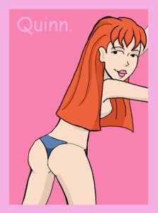 Rating: Explicit Score: 0 Tags: breasts daria female panties quinn_morgendorffer red_hair rule34 small_breasts tagme topless User: bunchy7s