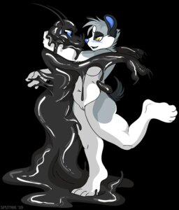 Rating: Explicit Score: 0 Tags: 2009 alaskan_klee_kai anthro blush canid canine canis domestic_dog duo e621 female goo_creature mammal monster muzz muzz_(muzz) onyx_(muzz) shy spitz sputnik_(artist) sticky tentacles User: bunchy7s