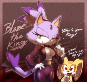 Rating: Safe Score: 0 Tags: amber_eyes anthro art_of_fighting black_tie_(suit) blaze_the_cat bow_(feature) bow_tie clothed clothing cosplay cream_the_rabbit crossover crossover_cosplay domestic_cat duo e621 ear_piercing english_text felid feline felis female flower fully_clothed gloves grin hair half-closed_eyes hand_on_hip handwear heart_eyes heart_symbol king_(snk) king_of_fighters lagomorph leporid looking_at_another mammal multicolored_clothing nancher narrowed_eyes open_mouth piercing plant ponytail purple_body rabbit rose_(flower) sega smile sonic_the_hedgehog_(series) suit tail text white_clothing white_gloves white_handwear yellow_body young young_female User: bunchy7s