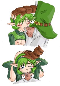 Rating: Explicit Score: 0 Tags: 1boy 1girls age_difference blowjob blue_eyes breasts clothing cum darkyamatoman exposed_breasts exposed_nipples eyebrows_visible_through_hair fellatio female green_hair hairband hand_on_head kokiri light-skinned_female light_skin link link_(ocarina_of_time) male nintendo nipples ocarina_of_time oral oral_sex pointy_ears rule34 saria short_green_hair short_hair straight_hair tears the_legend_of_zelda young User: bunchy7s