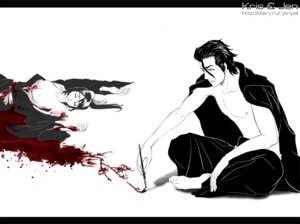 Rating: Explicit Score: 0 Tags: 1boy 1girls aizen_sousuke bleach bleeding blood blood_puddle blood_stain breasts brush closed_eyes clothing color corpse death drawing exposed_breasts eyes female female_death gore guro hinamori_momo human jenyel lying male monochrome on_back open_eyes paintbrush partially_colored puddle rule34 selective_color sitting sosuke_aizen text white_background User: bunchy7s