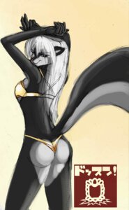 Rating: Questionable Score: 0 Tags: anthro blue_eyes bra breasts butt clothed clothing dossun e621 female hair looking_at_viewer looking_back mammal mephitid raised_tail rear_view side_boob skunk solo striped_skunk tail underwear white_hair User: bunchy7s Rating: Questionable Score: 0 Tags: anthro blue_eyes bra breasts butt clothed clothing dossun e621 female hair looking_at_viewer looking_back mammal mephitid raised_tail rear_view side_boob skunk solo striped_skunk tail underwear white_hair User: bunchy7s