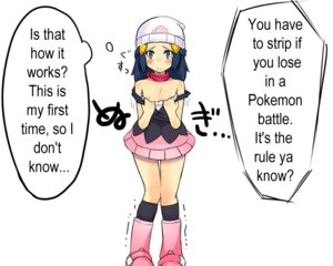 Rating: Explicit Score: 0 Tags: blush boots dawn_(pokemon) female flat_chest leggings nipples pants pokemon rule34 tear User: bunchy7s