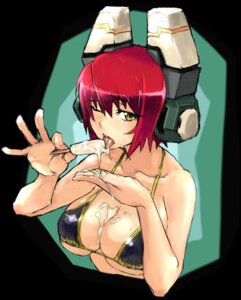 Rating: Questionable Score: 0 Tags: bikini blush breasts cosmic_break female headgear licking maril_march meril_march popsicle red_hair rule34 sexually_suggestive skj swimsuit yellow_eyes User: bunchy7s