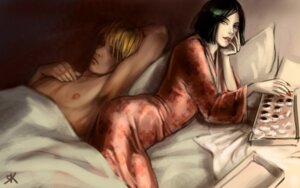 Rating: Questionable Score: 0 Tags: bed bedroom bedroom_eyes bedroom_setting biting_lip biting_own_lip black_hair black_hair_male blonde blonde-haired_male blonde_hair box_of_chocolates chilling chocolates count_d exposed_chest exposed_nipples holding_face in_bed leon_orcot long_nails looking_at_viewer male male_nipples male_only nightgown nipples painted_nails pet_shop_of_horrors raven_hair rule34 shared_bed sheets short_hair silk_clothing skin_tight skintight sleeping staring_at_viewer tight_clothing User: bunchy7s