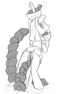 Rating: Explicit Score: 0 Tags: anthro anus basket biped black_and_white butt clothed clothing consentacles container e621 earth_pony equid equine female friendship_is_magic genitals hair hasbro horse limestone_pie_(mlp) mammal monochrome my_little_pony pony rock simple_background sketch solo tentacles tg-0 vulva white_background User: bunchy7s