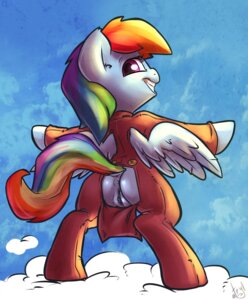 Rating: Explicit Score: 0 Tags: 2013 anthro anus atryl biped blue_body blue_feathers blue_fur butt butt_flap clothing cloud digital_media_(artwork) e621 equid equine feathered_wings feathers female feral friendship_is_magic fur genitals grin hair hasbro looking_at_viewer looking_back mammal multicolored_hair multicolored_tail my_little_pony mythological_creature mythological_equine mythology onesie onesie_open onesie_undone open_flap outside pegasus purple_eyes rainbow_dash_(mlp) rainbow_hair rainbow_tail sky skyscape smile solo tail vulva wings User: bunchy7s