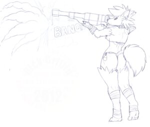 Rating: Safe Score: 0 Tags: anthro by_the_book clothed clothing e621 female gnoll gun hair hyena mammal monochrome ranged_weapon rick_griffin sketch solo tail weapon yeshka User: bunchy7s
