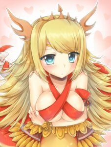 Rating: Questionable Score: 0 Tags: apode blonde_hair blue_eyes blush bracelet breasts digital_drawing_(artwork) digital_media_(artwork) draconcopode e621 echidna_(puzzle_and_dragons) female hair headdress holding_breast humanoid jewelry lamia legless long_hair monster_girl_(genre) natsume_koro puzzle_and_dragons reptile scalie serpentine snake solo split_form User: bunchy7s