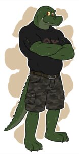 Rating: Safe Score: 0 Tags: anthro belt bottomwear cargo_shorts clothing crocodile crocodilian crossed_arms e621 letterbox looking_at_viewer male muscular muscular_anthro muscular_male reptile scalie shorts slightly_chubby sofakinggood solo tail torn_clothing User: bunchy7s Rating: Safe Score: 0 Tags: anthro belt bottomwear cargo_shorts clothing crocodile crocodilian crossed_arms e621 letterbox looking_at_viewer male muscular muscular_anthro muscular_male reptile scalie shorts slightly_chubby sofakinggood solo tail torn_clothing User: bunchy7s