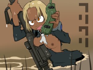 Rating: Explicit Score: 0 Tags: 1girls 2010 2d 2d_(artwork) anti-materiel_rifle blonde_hair breasts brown_eyes dark-skinned_female dark_skin female female_only flcl gun kitsurubami ksvk_12.7 no_sex rule34 short_hair sniper_rifle technology text third-party_edit walkie-talkie weapon User: bunchy7s