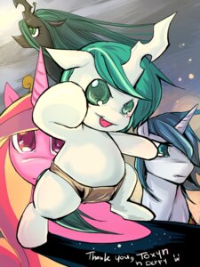 Rating: Safe Score: 0 Tags: 2013 3:4 arthropod bakki blue_eyes changeling_(mlp) clean_diaper cloth_diaper clothed clothing diaper e621 equid equine fan_character female friendship_is_magic green_eyes green_hair group hair hasbro horn hybrid male mammal multicolored_hair my_little_pony mythological_creature mythological_equine mythology neonate pink_eyes princess_cadance_(mlp) queen_chrysalis_(mlp) shining_armor_(mlp) two_tone_hair unicorn wearing_diaper young User: bunchy7s