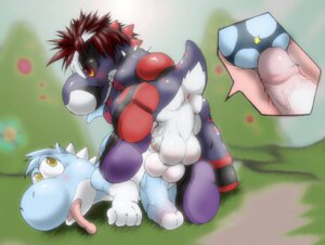 Rating: Explicit Score: 0 Tags: all_fours anal anal_penetration anal_sex anthro anus background balls bent_over black_yoshi color cyan_yoshi day dinosaur duo e621 egg eggnant erection furry furry_only genitals grass hair humanoid_genitalia humanoid_penis internal male male/male male_penetrated male_penetrating male_penetrating_male mario_(series) mario_bros nintendo no_humans nude outdoors outside oviposition penetration penis plant prehistoric_species reptile rule34 scalie sex simple_background spike spikes super_mario_bros. tail tongue utx-shapeshifter video_games yaoi yoshi yoshi_egg User: bunchy7s