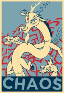 Rating: Safe Score: 0 Tags: barack_obama_"hope"_poster chaos chimera discord_(mlp) draconequus e621 equestria-election equid feathered_wings feathers friendship_is_magic hasbro hi_res horn male mammal my_little_pony obey poster poster_template propaganda puppet_stick solo wings User: bunchy7s