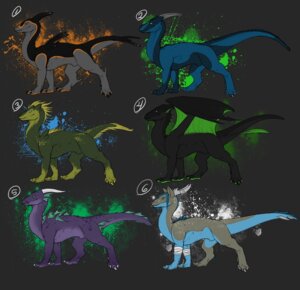 Rating: Safe Score: 0 Tags: 2012 black_body blue_body conditional_dnp digital_media_(artwork) dragon e621 feral full-length_portrait green_body grey_background grey_body group male mythological_creature mythological_scalie mythology portrait purple_body scalie side_view simple_background tail tojo_the_thief unknown_species User: bunchy7s
