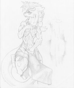 Rating: Explicit Score: 0 Tags: anthro biped black_and_white bulge e621 looking_at_viewer male markings masturbation megfluff monochrome muscular muscular_anthro muscular_male reptile scalie scout sketch solo ss'kar standing tail User: bunchy7s