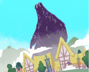 Rating: Safe Score: 0 Tags: banner bear celestial_being cloud cosmic_flesh cosmic_fur day detailed_background e621 feral friendship_is_magic fur hasbro landscape_dwarfing macro male mammal my_little_pony nude outside purple_body purple_fur pwnyforce sky smoke solo toony town ursa_major_(mlp) User: bunchy7s