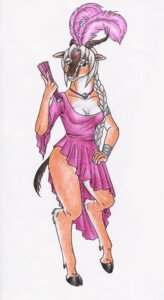 Rating: Safe Score: 0 Tags: antelope anthro biped bovid braided_hair breasts e621 female gazelle hair hand_fan hooves horn mammal plume sibel_catluck simple_background small_breasts solo standing thomson's_gazelle traditional_media_(artwork) true_antelope white_background white_hair User: bunchy7s