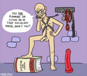 Rating: Explicit Score: 0 Tags: 1_eye 1boy bald bald_male bdsm_gear book circumcised cock_ring collar dildo dungeon facing_viewer foot_on_book full_body glasses grin hairless half-erect hand_on_hip handcuffs harness large_book large_dildo leash leg_lift looking_at_viewer male male_only michel_foucault no_pubic_hair nude nude_male penis pierrezaius purple_background real_person riding_crop rule34 sneer sociology solo stone_wall tagme uncensored whip User: bunchy7s