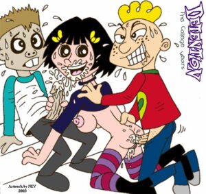 Rating: Explicit Score: 0 Tags: 1girls 2003 2boys cum_on_face detention emmit_roswell female gug male nev ramone_gugleamo rule34 sex shareena_wickett User: bunchy7s