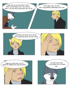 Rating: Safe Score: 0 Tags: 2013 3:4 anthro canid canine canis clothing comic dialogue domestic_cat domestic_dog duo e621 english_text felid feline felis female fur hi_res husky mammal nora_(rain-yatsu) nordic_sled_dog rain-yatsu rainier_(rain-yatsu) seattle_fur shirt sitting spitz text topwear User: bunchy7s