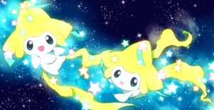 Rating: Safe Score: 0 Tags: 3_fingers ambiguous_gender blue_eyes chibi duo e621 fingers flying generation_3_pokemon humanoid jirachi kaku_mui legendary_pokemon looking_at_viewer nintendo not_furry open_mouth pokemon pokemon_(species) space star tongue tongue_out white_body white_skin User: bunchy7s