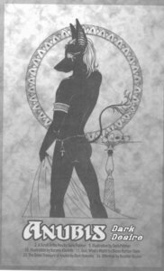 Rating: Questionable Score: 0 Tags: 2000s_(media) ankh anthro anubian_jackal anubis anubis_dark_desire canid canine canis comic cover cover_art cover_page deity e621 egyptian egyptian_mythology english_text fur greyscale heather_bruton hi_res jackal male mammal middle_eastern_mythology monochrome mythology solo tail text traditional_media_(artwork) User: bunchy7s