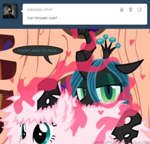 Rating: Safe Score: 0 Tags: 2013 arthropod blue_eyes changeling_(mlp) crown duo e621 earth_pony english_text equid equine fan_character female fluffle_puff fluffy friendship_is_magic fur green_eyes green_hair hair hasbro headgear horn horse mammal mixermike622 my_little_pony pink_body pink_fur pink_hair pony queen_chrysalis_(mlp) royalty text tiara tumblr User: bunchy7s