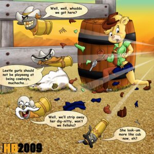 Rating: Safe Score: 0 Tags: 1:1 2009 4_fingers animate_inanimate anthro bear clothed clothing detailed_background dialogue disney e621 english_text female fingers group gummi_bears gun hentai_boy_(artist) mammal partially_clothed ranged_weapon speech_bubble sunni_gummi text toony weapon who_framed_roger_rabbit User: bunchy7s