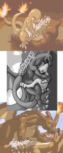 Rating: Explicit Score: 0 Tags: 9_6 aliasing bad_metadata bodily_fluids charizard charmander charmeleon cum cum_inside digital_media_(artwork) dominant dragon duo e621 eyes_closed female female_on_top feral feral_on_feral fire flaming_tail from_front_position generation_1_pokemon genital_fluids grey_eyes hi_res interspecies larger_dom larger_male larger_sub legendary_pokemon level_difference licking lying male male/female male_on_bottom membrane_(anatomy) membranous_wings mew_(pokemon) missing_sample missionary_position moan multiple_images mythological_creature mythological_scalie mythology nintendo oekaki on_back on_bottom on_top open_mouth orange_body orange_eyes orange_scales penetration penile penile_penetration penis_in_vagina pokemon pokemon_(species) scales scalie sex size_difference smaller_female submissive tail tight_fit tongue tongue_out vaginal vaginal_penetration wings User: bunchy7s