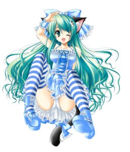 Rating: Explicit Score: 0 Tags: animal_ears cat_ears dress female frills green_eyes green_hair high_res highres kamiya_tomoe long_hair original panchira panties pantyshot ribbon rule34 spread_legs striped striped_legwear striped_thighhighs thighhighs underwear white_panties wink User: bunchy7s Rating: Explicit Score: 0 Tags: animal_ears cat_ears dress female frills green_eyes green_hair high_res highres kamiya_tomoe long_hair original panchira panties pantyshot ribbon rule34 spread_legs striped striped_legwear striped_thighhighs thighhighs underwear white_panties wink User: bunchy7s