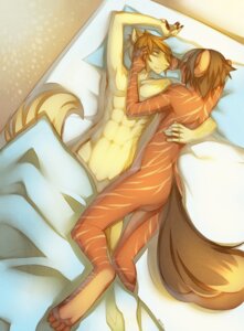 Rating: Questionable Score: 0 Tags: 4_toes 5_fingers abs anthro beaver bed bedding bird's-eye_view blanket brown_hair butt canid canine canis cuddling dark-husky digitigrade domestic_cat domestic_dog dracolon duo e621 feet felid feline felis fetalstar fingers furniture hair high-angle_view husky looking_aside looking_at_another lying male male/male mammal nordic_sled_dog nude on_back on_bed on_side raised_arm rodent romantic romantic_couple short_hair spitz stripes toes under_covers User: bunchy7s