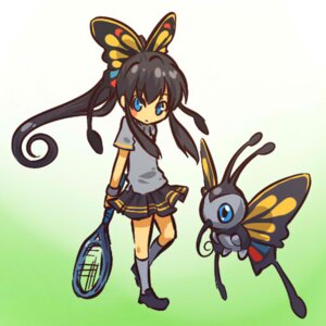 Rating: Safe Score: 0 Tags: 1:1 abstract_background accessory arthropod beautifly black_hair blue_eyes bottomwear clothing cosplay duo e621 female feral footwear generation_3_pokemon gradient_background hair hair_accessory hitec holding_object human insect knee_highs knee_socks legwear lepidopteran mammal miniskirt nintendo pokemon pokemon_(species) simple_background skirt socks standing tennis_racket toony wristband User: bunchy7s