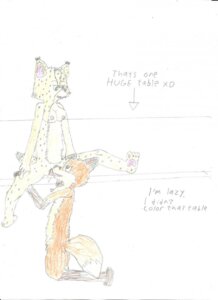 Rating: Explicit Score: 0 Tags: anthro anthro_on_anthro blue_eyes canid canine cunnilingus duo e621 english_text felid feline female female/female fox furniture genitals green_eyes hi_res licking lopetaseheti lynx mammal mimosa_(lopetaseheti) nina_(lopetaseheti) oral red_fox sex simple_background table tail text tongue tongue_out traditional_media_(artwork) true_fox unavailable_at_source vaginal vulva white_background User: bunchy7s