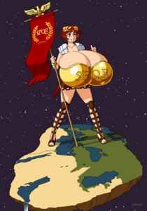 Rating: Questionable Score: 0 Tags: armor blush breasts countrygirls earth female giant giantess gigantic_breasts humanized_country melonstand national_personification red_eyes red_hair roman_empire rome_(countrygirls) rule34 wink woot User: bunchy7s