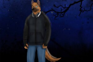 Rating: Safe Score: 0 Tags: 3:2 anthro biped bottomwear brown_body brown_fur canid canine canis claws clothing denim denim_bottomwear denim_clothing domestic_dog dreery e621 electronics fur german_shepherd green_eyes hazdak headphones herding_dog hoodie jacket jeans looking_at_viewer male mammal night outside pants pastoral_dog solo standing topwear User: bunchy7s