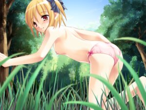 Rating: Explicit Score: 0 Tags: 1girls blonde_hair blush brown_eyes female flat_chest game_cg kunai_uri nature nipples panties pink_panties rule34 see-through short_hair side-tie_panties solo takakuwa_anzu topless underwear underwear_only yumemigaoka User: bunchy7s