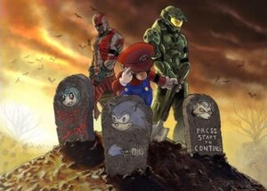 Rating: Questionable Score: 0 Tags: 4_fingers anthro armband armor big_muscles big_nose canid canine capcom chain clothed clothing crossover death e621 eulipotyphlan facial_hair fingers flat_cap fox fox_mccloud full_armor fully_clothed gauntlets gloves god_of_war grey_body grey_skin group halo_(series) hands_together handwear hat headgear headwear hedgehog helmet holding_object holding_tool human kratos machine male mammal mario mario_bros master_chief mega_man_(character) mega_man_(series) microsoft muscular muscular_male mustache nintendo outside overalls power_armor red_body red_skin sega shirt sonic_the_hedgehog sonic_the_hedgehog_(series) sony_corporation sony_interactive_entertainment standing star_fox tan_body tan_skin text text_on_clothing text_on_hat text_on_headgear text_on_headwear tombstone tools toony topless topwear unknown_artist xbox_game_studios User: bunchy7s